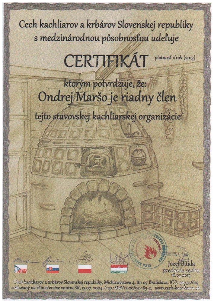 Certifikáty - kozuby